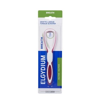 ELGYDIUM Breath Tongue Scraper Blue 1τμχ