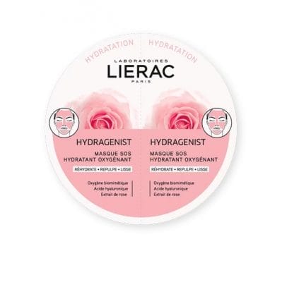 LIERAC HYDRAGENIST DUO MASK Διπλή δόση για εντατική ενυδάτωση 2x6ml