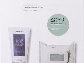 Korres Greek Yoghurt Πακέτο Προσφοράς με Αφρώδης Κρέμα Καθαρισμού & Ντεμακιγιάζ Προσώπου 150ml & Δώρο Deep Detox Cleansing Cloths Μαντηλάκια Ντεμακιγιάζ 30τεμ