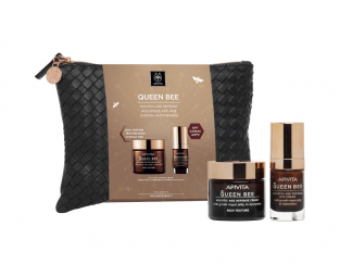 Apivitα Promo Queen Bee με Κρέμα ημέρας ολιστικής Αντιγήρανση Πλούσιας Υφής για Ξηρές επιδερμίδες 50ml και Δώρο Κρεμα Ματιών Ολισικής Αντιγηρανσης 15 ml