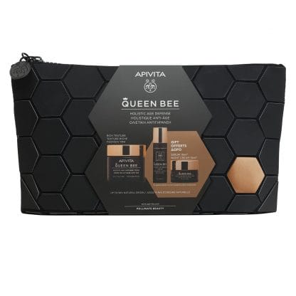 Apivita Promo Queen Bee Πλούσιας Υφης 50ml & Δώρο Queen Bee Serum Ορός 10ml & Δώρο Night Cream Κρέμα Νύχτας 15ml