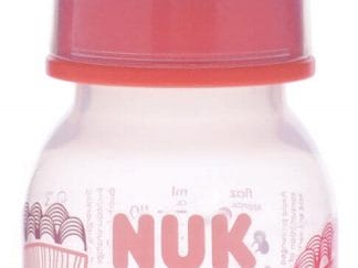 NUK Classic Μπιμπερό πολυπροπυλενίου 110ml Θηλή καουτσούκ μεγέθους 1 (0-6 μηνών) M (μεσαία οπή) (10.743.403)