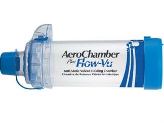 AEROCHAMBER Plus Flow-Vu (Ενηλίκων/Παιδιών 5 + ετών)