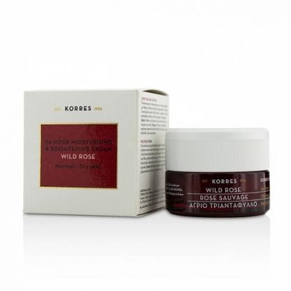KORRES WILD ROSE 24ωρη ΚΡΕΜΑ ΕΝΥΔΑΤΩΣΗΣ κανονικές & ξηρές 40ml