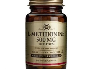 SOLGAR L-Methionine 500mg 30 veg.caps