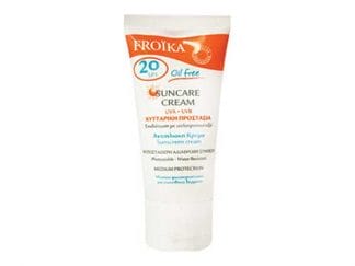 FROIKASUNCARE CREAM SPF20+ OIL FREE 50ML