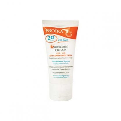 FROIKASUNCARE CREAM SPF20+ OIL FREE 50ML