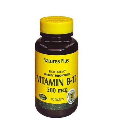 NATURE'S PLUS Vitamin B 12 500 mcg 90 tabs
