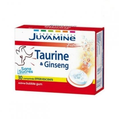 JUVAMINE TAURINE GINSENG ENERGY 30 EFF.TABLETS