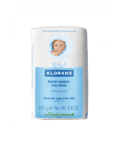 KLORANE BEBE ΑΠΑΛΟ ΥΠΕΡΛΙΠΙΔΙΚΟ ΣΑΠΟΥΝΙ 250gr
