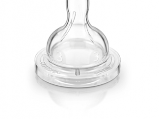 AVENT Classic+ Θηλή Σιλικόνης Μέτριας Ροής (3+ Μηνών) (3 οπές) 2ΤΜΧ SCF633/27