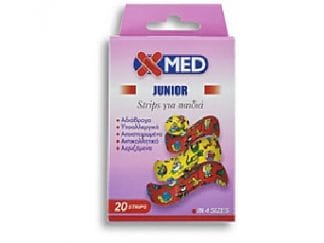 X-MED JUNIOR STRIPS 20TMX.