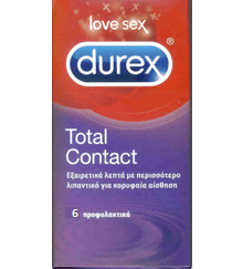 DUREX Total Contact 6τμχ