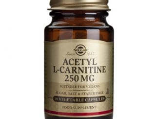SOLGAR ACETYL L-CARNITINE 250mg 30 veg.caps.