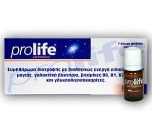 PROLIFE VIT.B6,B2,B1,B12 7 vials of 8ml