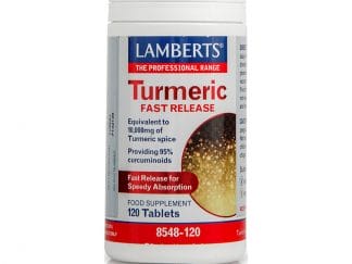 LAMBERTS Fast Release Turmeric 10,000mg 120 Tabs