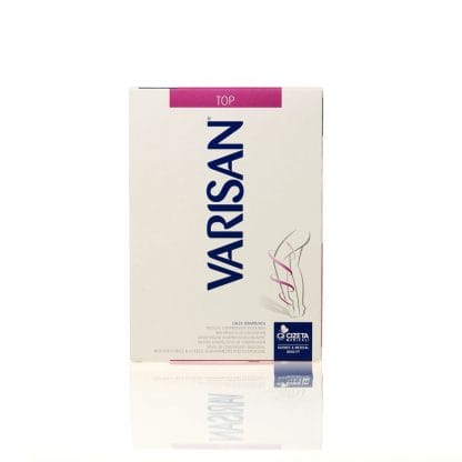 VICAN Varisan TOP Κάλτσες Διαβαθμισμένης Συμπίεσης Ριζομηρίου με Σιλικόνη Class 2 No 2 Normal ΜΠΕΖ