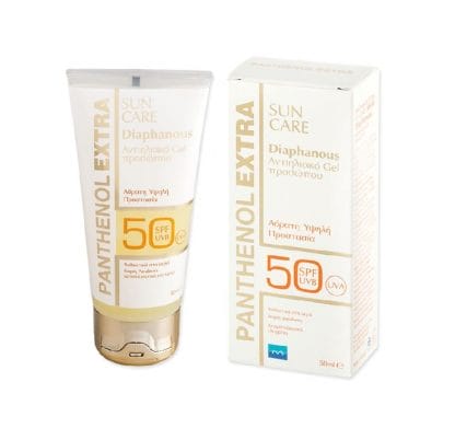 MEDISEI Panthenol Extra Diaphanous Sun Care SPF50 Gel 50ml