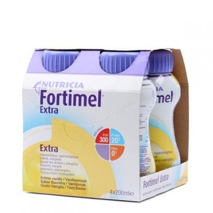 NUTRICIA FORTIMEL EXTRA ΒΑΝΙΛΙΑ 4Χ200ml
