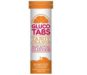 Glucotabs Tangy Orange Fast-Acting Glucose 10 tabs