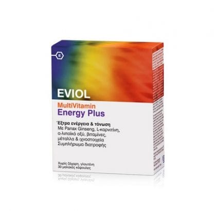 EVIOL MultiVitamin Energy Plus 30 Caps