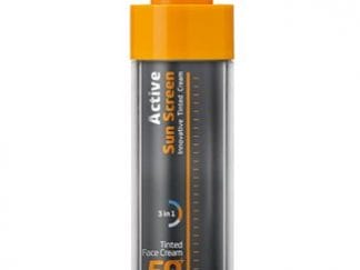 FREZYDERM Active Sun Screen Tinted Face Cream Spf50+ 50ml