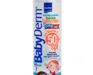INTERMED BabyDerm Invisible Sunscreen Spray 50+ for Kids