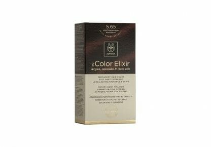 APIVITA My Color Elixir Μόνιμη Βαφή Μαλλιών No 5.65 Καστανό Ανοιχτό Κόκκινο Μαονί