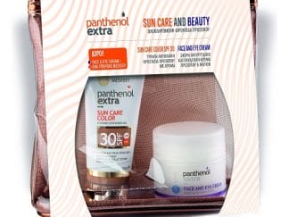 Panthenol Extra Set Με Sun Care Αντηλιακό Τζελ Προσώπου Με Χρώμα Spf30 50ml & Δώρο Αντιρυτιδική Κρέμα Ημέρας Προσώπου/Ματιών 50ml