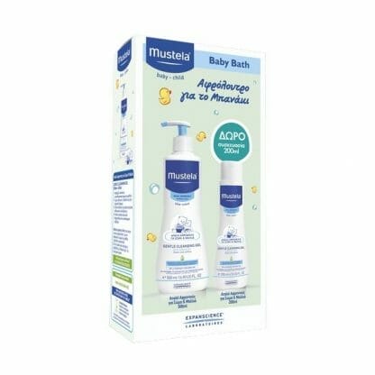 Mustela PROMO Gentle Cleansing Gel Τζελ Καθαρισμού για Μαλλιά & Σώμα 500ml & ΔΩΡΟ 200ml