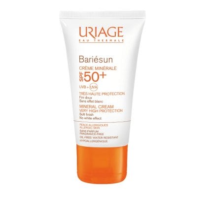 Uriage Bariesun Creme Minerale SPF 50+ Αντηλιακή Κρέμα Προσώπου 100ml