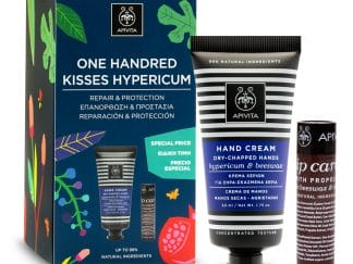 APIVITA ONE HANDRED KISSES:ΚΡ ΧΕΡΙΩΝ&LIPCARE-25% 50ML&4,4G