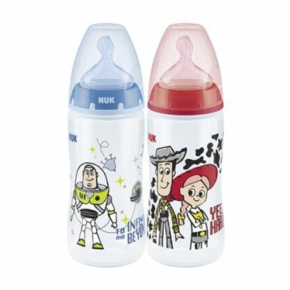 Nuk First Choice Toy Story Πλαστικό Μπιμπερό 6-18 μηνών με Θηλή Σιλικόνης, 300ml