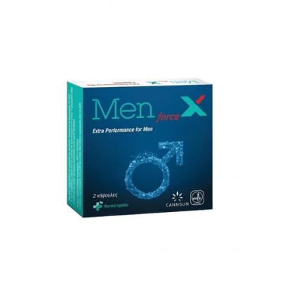 Cannsun Men Force X για Τόνωση & Αύξηση της Λίμπιντο 2caps
