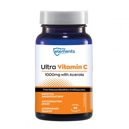 MY ELEMENTS Ultra Vitamic C 1000mg with acerola 60tabs