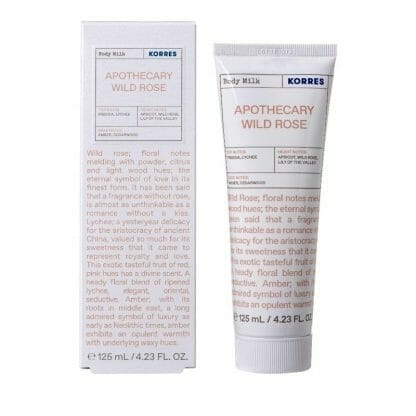 Korres Wild Rose Body Milk Γαλάκτωμα Σώματος Άγριο Τριαντάφυλλο 125ml