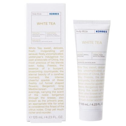Korres Body Milk White Tea Ενυδατικό Γαλάκτωμα Σώματος 125ml