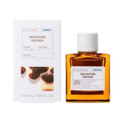 Korres Mountain Pepper Eau De Toilette Ανδρικό Άρωμα 50ml