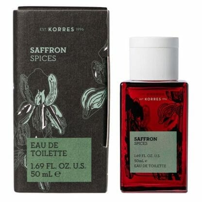 Korres Saffron Spices Eau De Toilette Ανδρικό Άρωμα 50ml