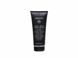 APIVITA Black Detox Cleansing jelly Face & eyes με Ενεργό Άνθρακα & Πρόπολη150ml