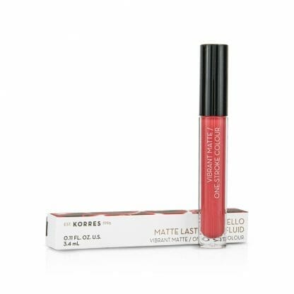 Korres Morello Matte Lasting Lip Fluid 41 Pink Lemonade 3,4 ml