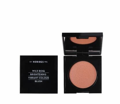Korres Wild Rose Brightening Vibrant Colour Blush Luminous Apricot No.42 Άγριο Τριαντάφυλλο Ρουζ 5.5gr