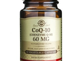 Coenzyme CoQ10 60mg veg.caps - Solgar,Συμπλήρωμα Διατροφής με Συνένζυμο Q10 με Αντιοξειδωτική και Αντιγηραντική Δράση - 30 caps