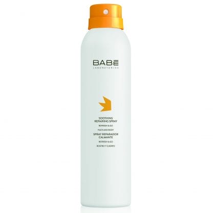Babe Sun Soothing Repairing Spray Refresh & Go Face & Body Ενυδατικό,Καταπραϋντικό,Επανορθωτικό Aftersun για Πρόσωπο-Σώμα 200ml