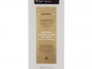 Korres Abyssinia Superior Gloss Colorant Επαγγελματικό Αποτέλεσμα Λάμψη & Έντονο Χρώμα - 4.0 ΚΑΣΤΑΝΟ