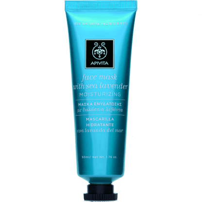 Apivita Face Mask with Sea Lavender Μάσκα Ενυδάτωσης με Θαλάσσια Λεβάντα, 50ml