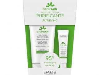 Babe Promo Stop Akn Purifying Cleansing Gel 200ml & Δώρο Stop Akn Spot Control Gel 8 ml