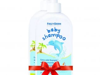 Frezyderm Πακέτο Προσφοράς Baby Shampoo Βρεφικό Σαμπουάν με Χαμομήλι Εστέρες Αμυγδάλου & Πρωτείνες Σιταριού 2x300ml