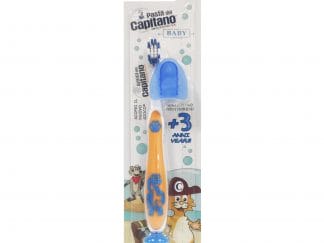 Pasta Del Capitano Junior Toothbrush Παιδική Οδοντόβουρτσα Από 3 Ετών 1 Τεμάχιο - πορτοκαλί