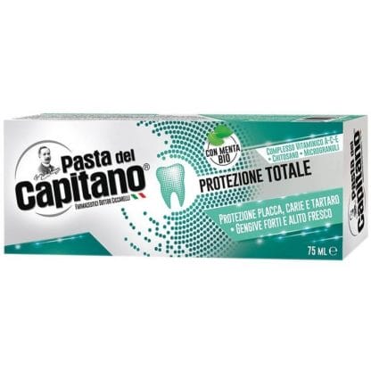 Pasta Del Capitano Οδοντόκρεμα Ολοκληρωμένης Προστασίας με Οργανική Μέντα 75ml